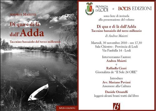 Presentazione Di qua e di là dall’Adda